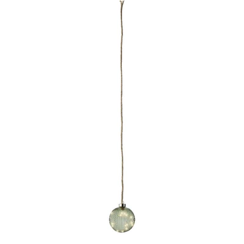 Micro LED bal dia 10cm - 15L groen/warm wit