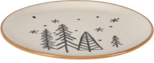 Bord kerstboom 16cm