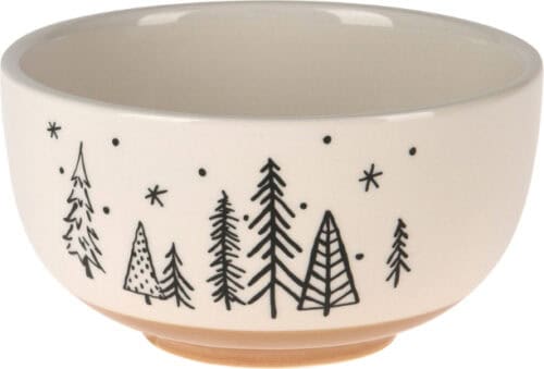 Kom kerstboom 14cm