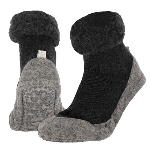 Angro wool home shoe anthracite 41/42