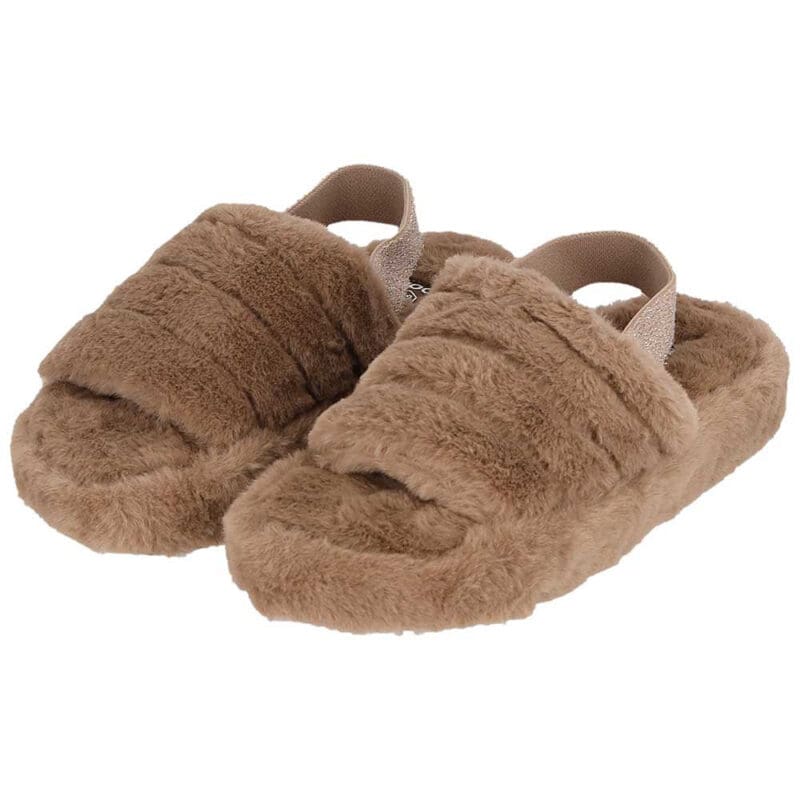 Angro home slipper pels camel 37/38