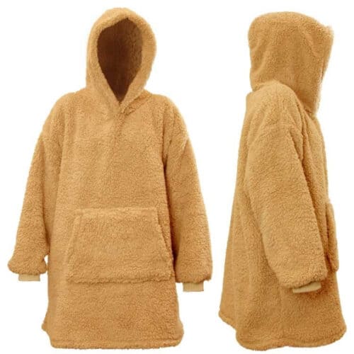 Hoodie Teddy 70x50x87cm latte