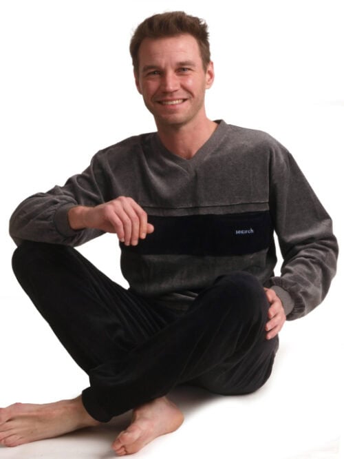 Heren pyjama velours S- XXl search