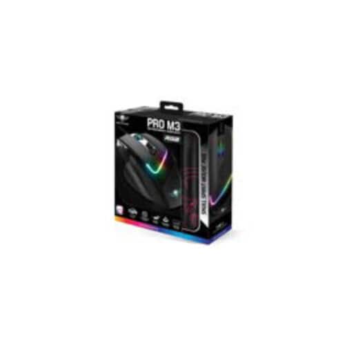 Spirit Gaming muis pro- 3+muis pad 30x24cm 3200 dpi rgb