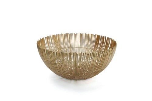 S&P Draadmand 25xH12cm goud Iris