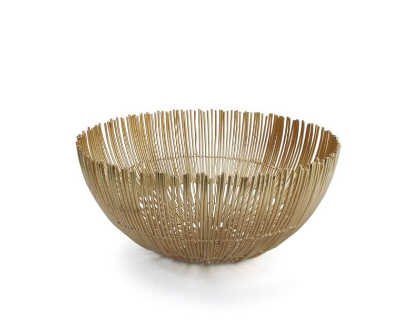 S&P Draadmand 25xH12cm goud Iris