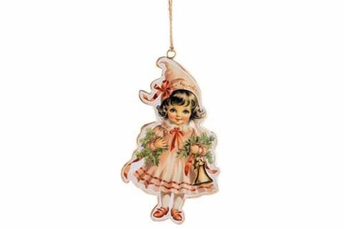 Hanger vintage child roze 9X1XH16CM