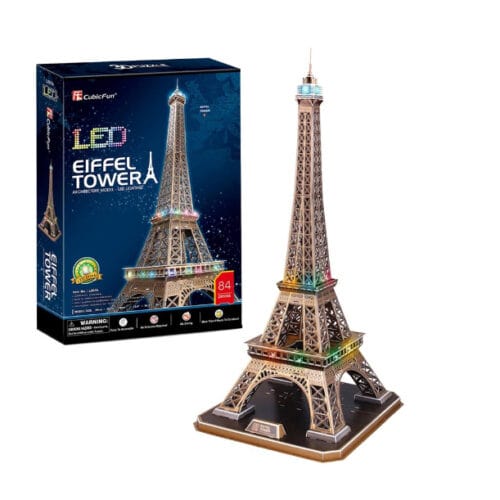 Cubic Fun 3D Puzzel Eiffeltoren LED