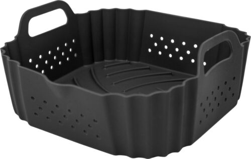 Bakje silicone met gaatjes voor air fryer 20x20cm
