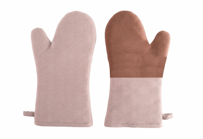 2 ovenwanten RUGA cognac - 18x32cm