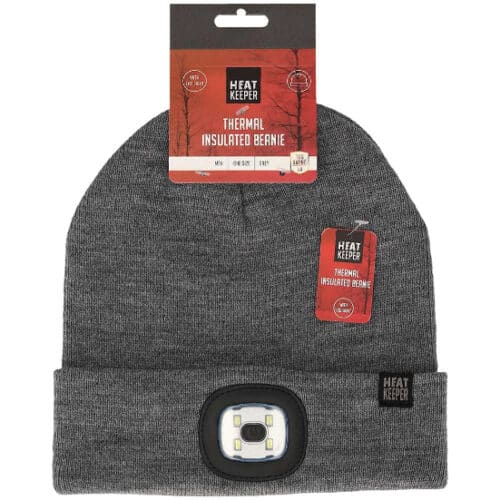 Angro H K muts + LEDlicht recharge grijs
