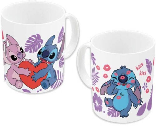 Stitch mok in giftbox "Love"
