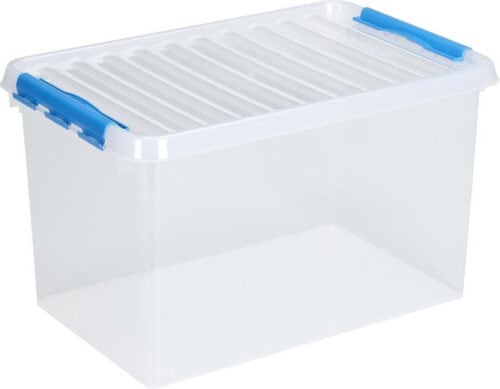 Sunw. Q-line Box 62L transp/blauw