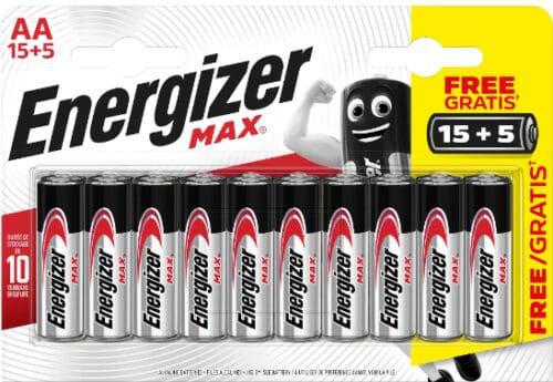 Energizer Max AAA 8+4 pack