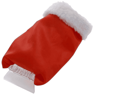 Ijskrabber met handschoen 3ass kleuren