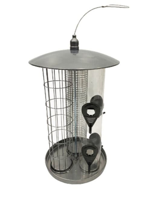Voedersilo rond  3 in 1 21x21x34 cm