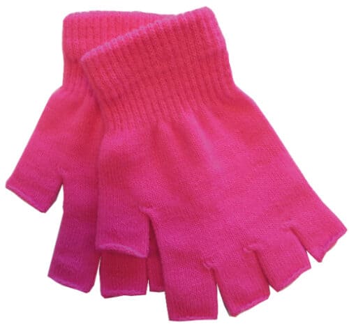 Handschoenen Neon fuchsia