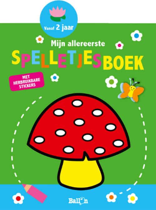 DB Mijn allereerste spelletjesboek 2+ Paddenstoel