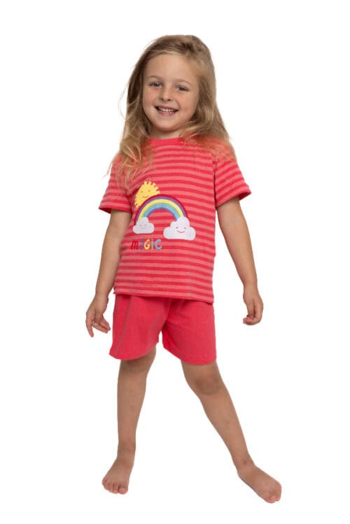 Meisjse shorty jersey M92-128 M