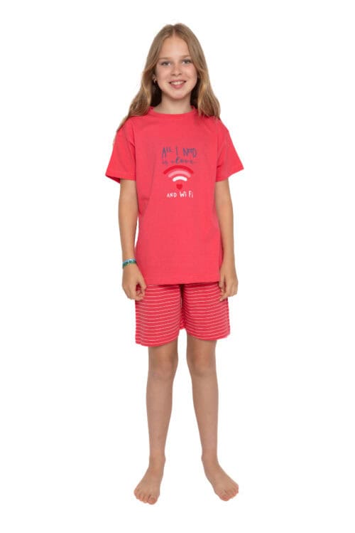 Meisjse shorty jersey M140-176