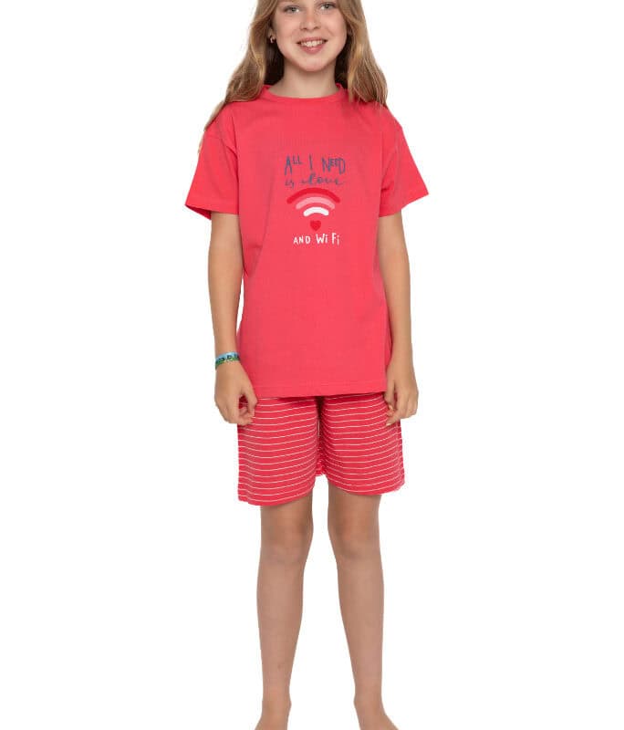 Meisjse shorty jersey M140-176