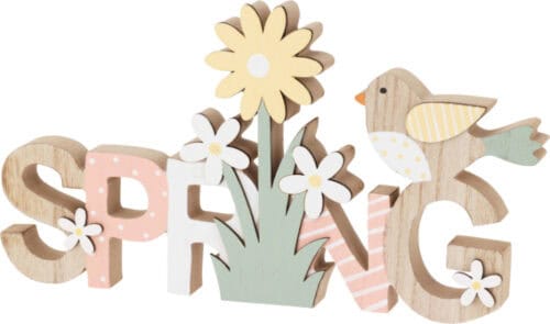 Letters "SPRING" 2 ass design