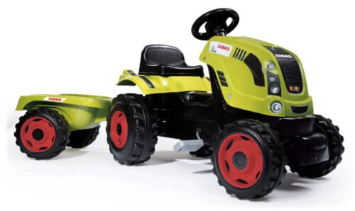 Smoby Traktor Klaas met aanhangwagen
