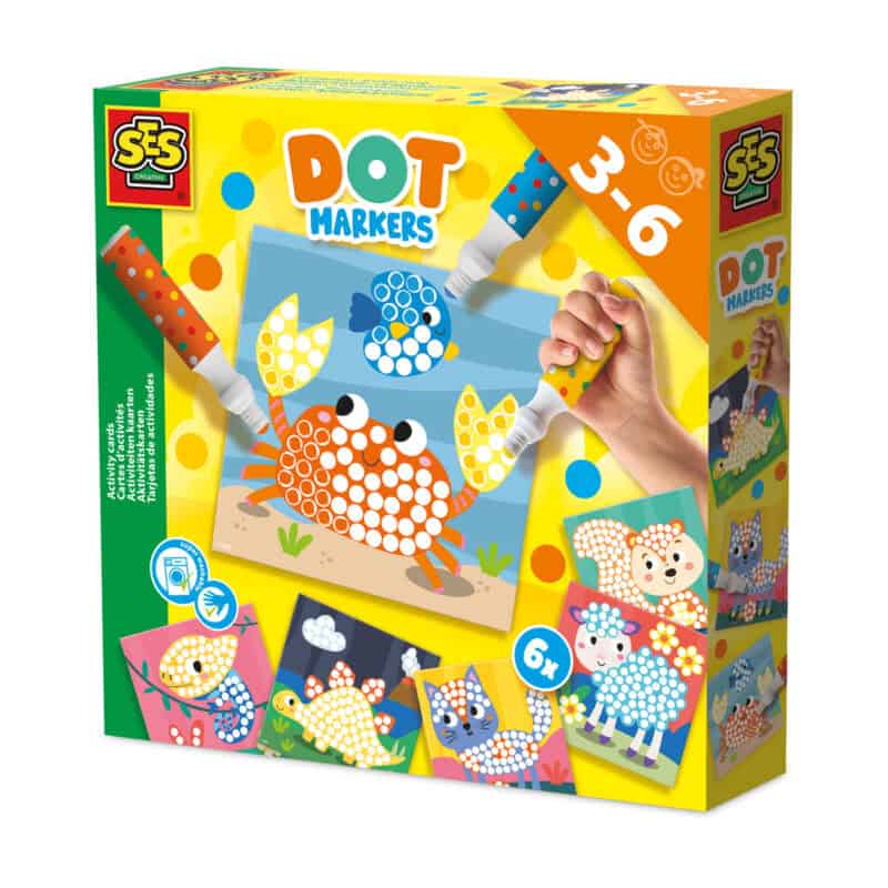 SES dot markers activiteiten kaart