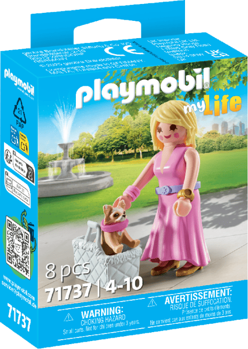 PM It meisje met Chihuahua
