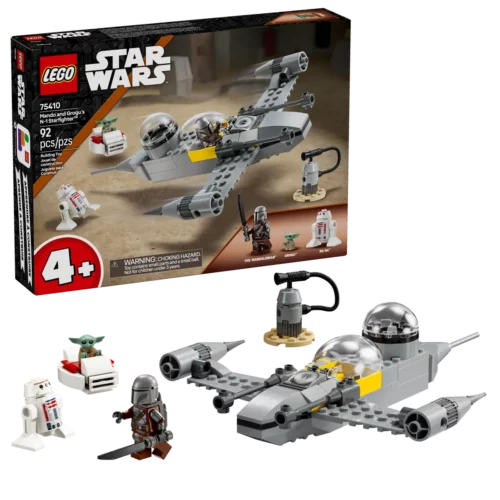 Lego SW Mando en Grogu's N-1 Starfighter