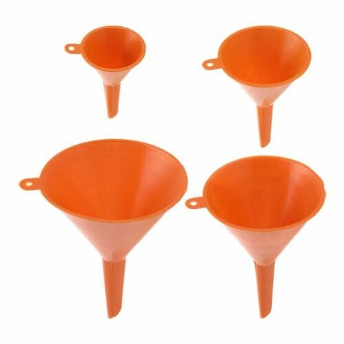 Trechterset 4-delig oranje
