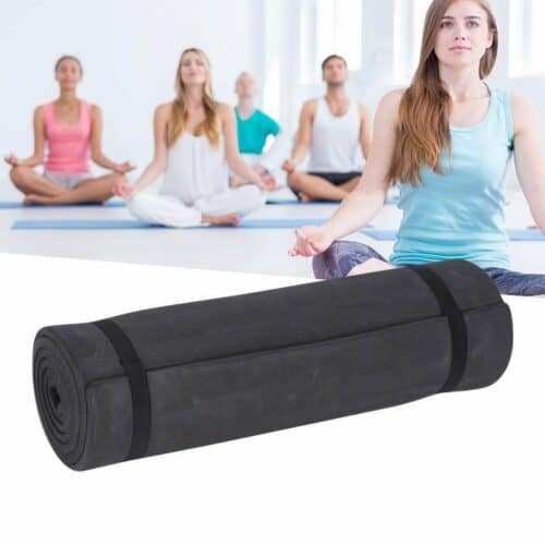 Yoga xqmax mat Eva black 180x50x1 cm