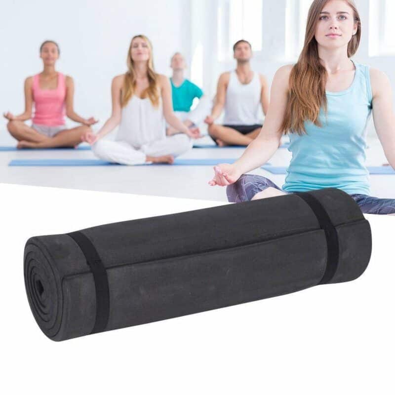 Yoga xqmax mat Eva black 180x50x1 cm