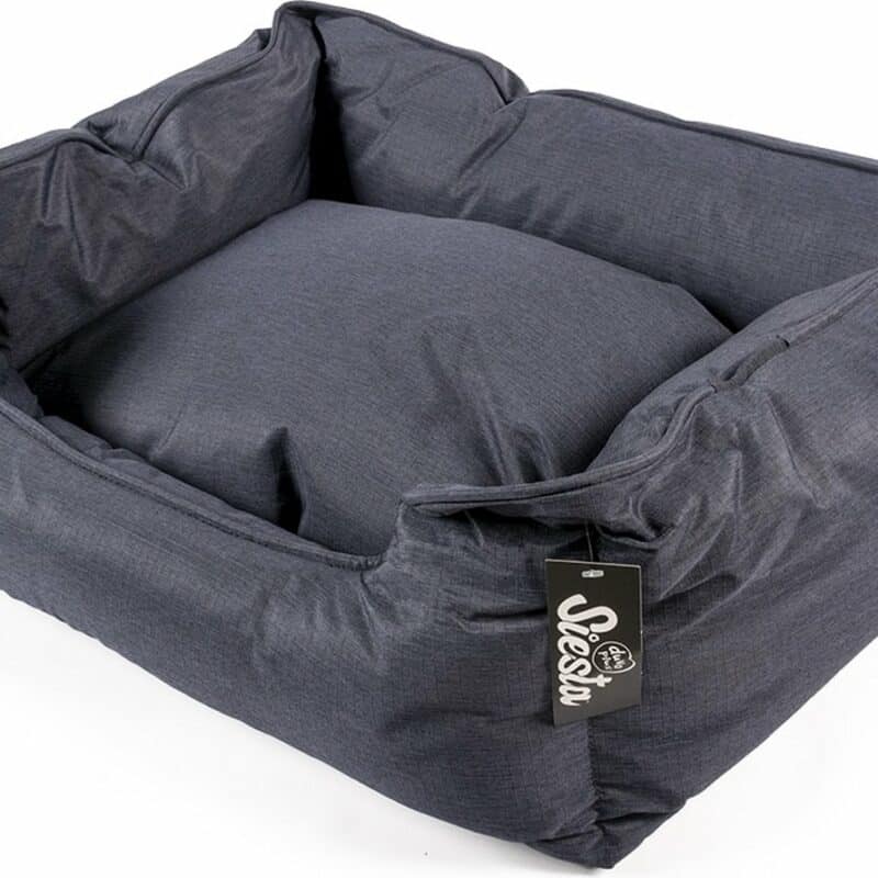 Duvo bed poly siesta aqua 60x45x20 cm blauw