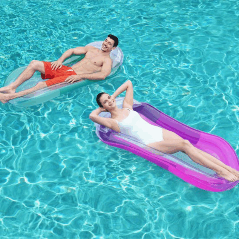 Lounge 160x84cm Aqua 2ass.kleuren