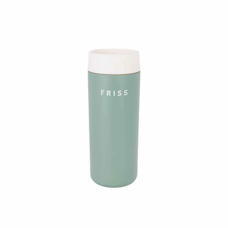 Friss travel mug rvs 350ml groen
