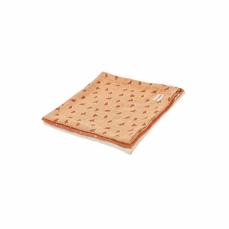 Tetra doeken 3-pak mix 55x55x1cm (fierce fox)