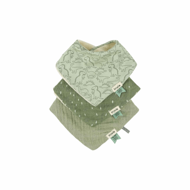 Bandana slab 3-pak mix32x29x1.5cm (daring dino)