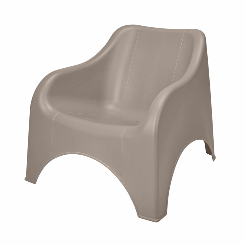 Tuinstoel Nuvola 81x81xH71cm taupe