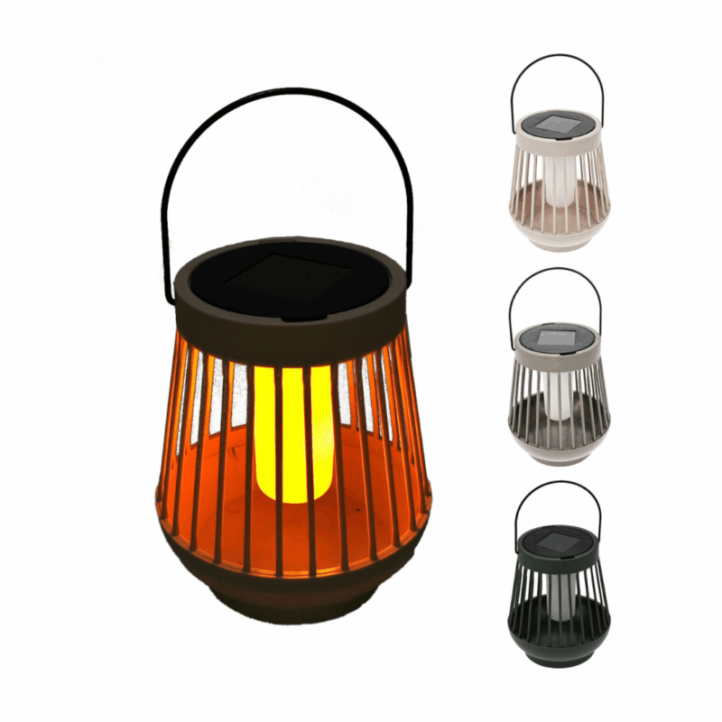Solar lantaarn LED 13x15cm 3ass.