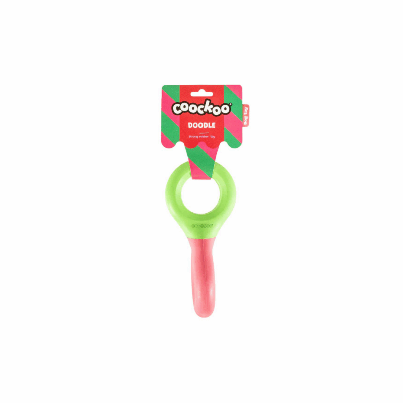 Duvo+ Ring groen/roze