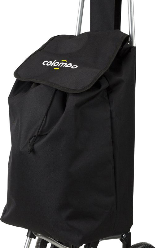 Shopping trolley 40 L zwart