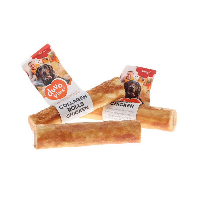 Duvo+ Collagen rolls kip M 12.5 cm 1 st.