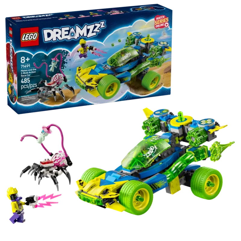 Lego Dreamz Mateo en het Z-Blob actievoertuig