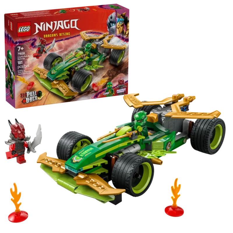 Lego Ninjago Lloyds pullback racewagen