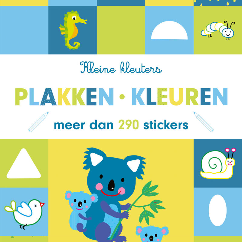 Plakken en kleuren 2+