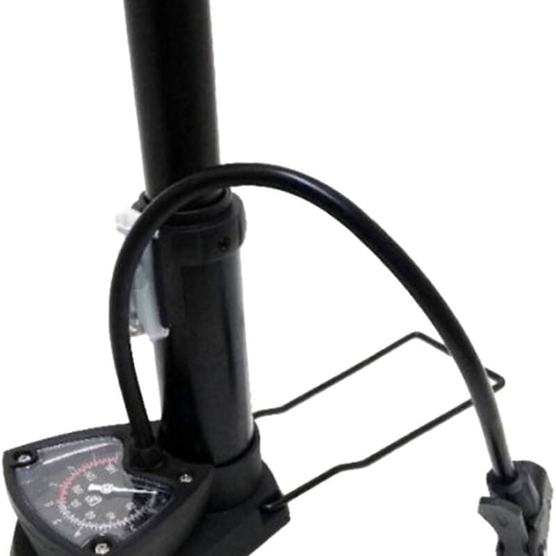 Maxxus pomp staal + manometer mini
