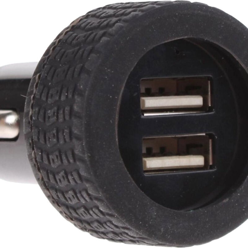 Dunlop autolader USB 2 way ABS