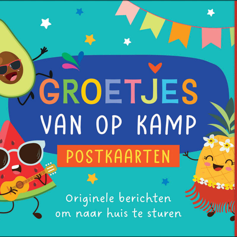 ZN Groetjes van op kamp - postkaarten (zomerkamp)