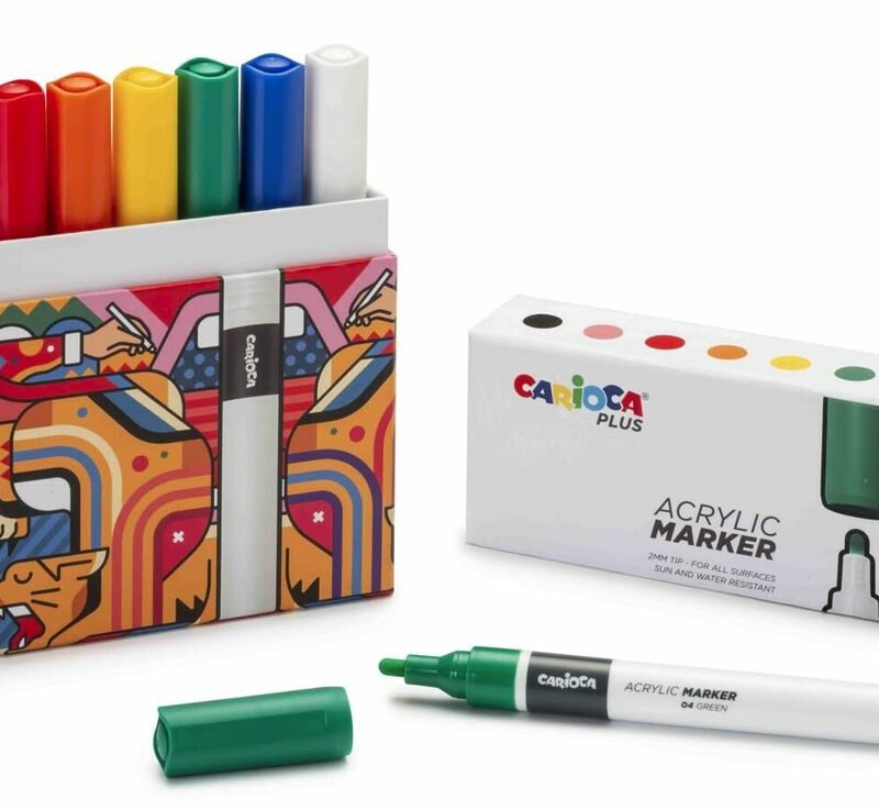 Carioca Plus Acrylic Markers